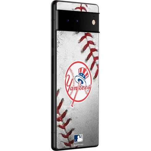 MLB New York Yankees Game Ball Google Pixel 6 Pro Skin
